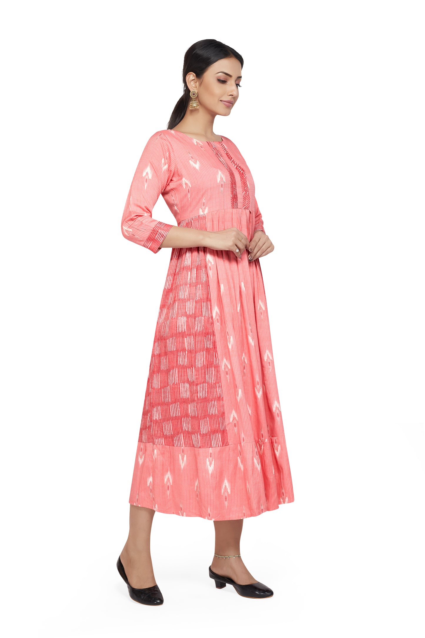 COTTON RAYON LONG KURTI