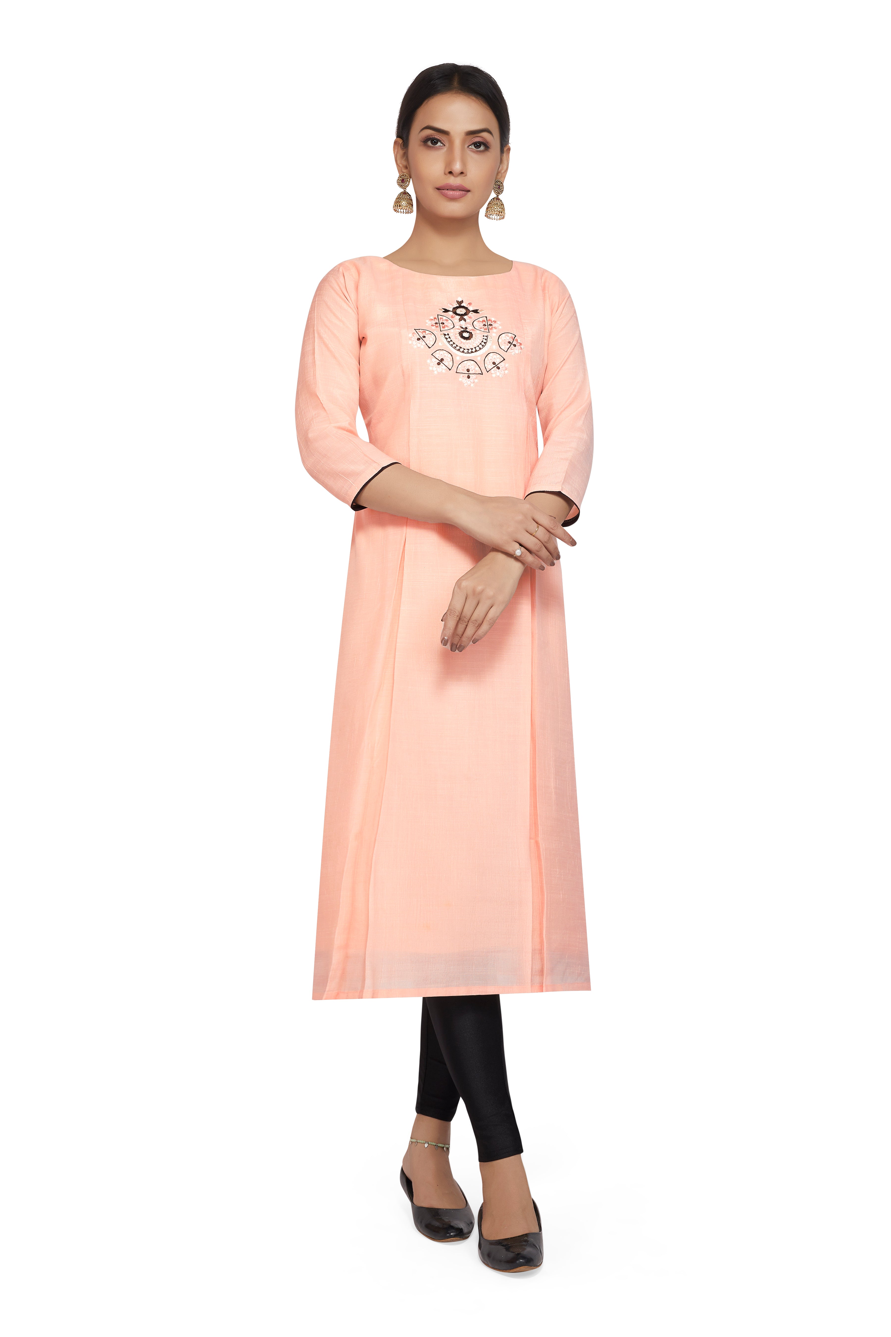 SUMMER EMBROIDERED KURTI